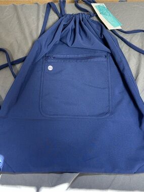 Infinity By Cherokee Uniforms Packable Laundry Bag Navy New Antimicrobial Scrubs